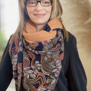 Foulard femme Ellécie